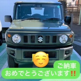 ジムニーご納車させて頂きました！